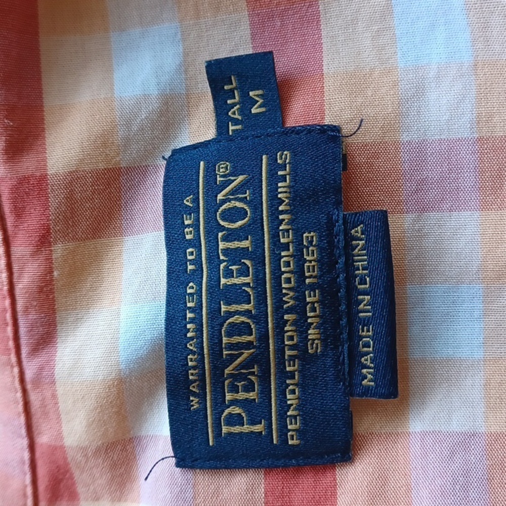 Pendleton Button Up Blouse Medium - image 5